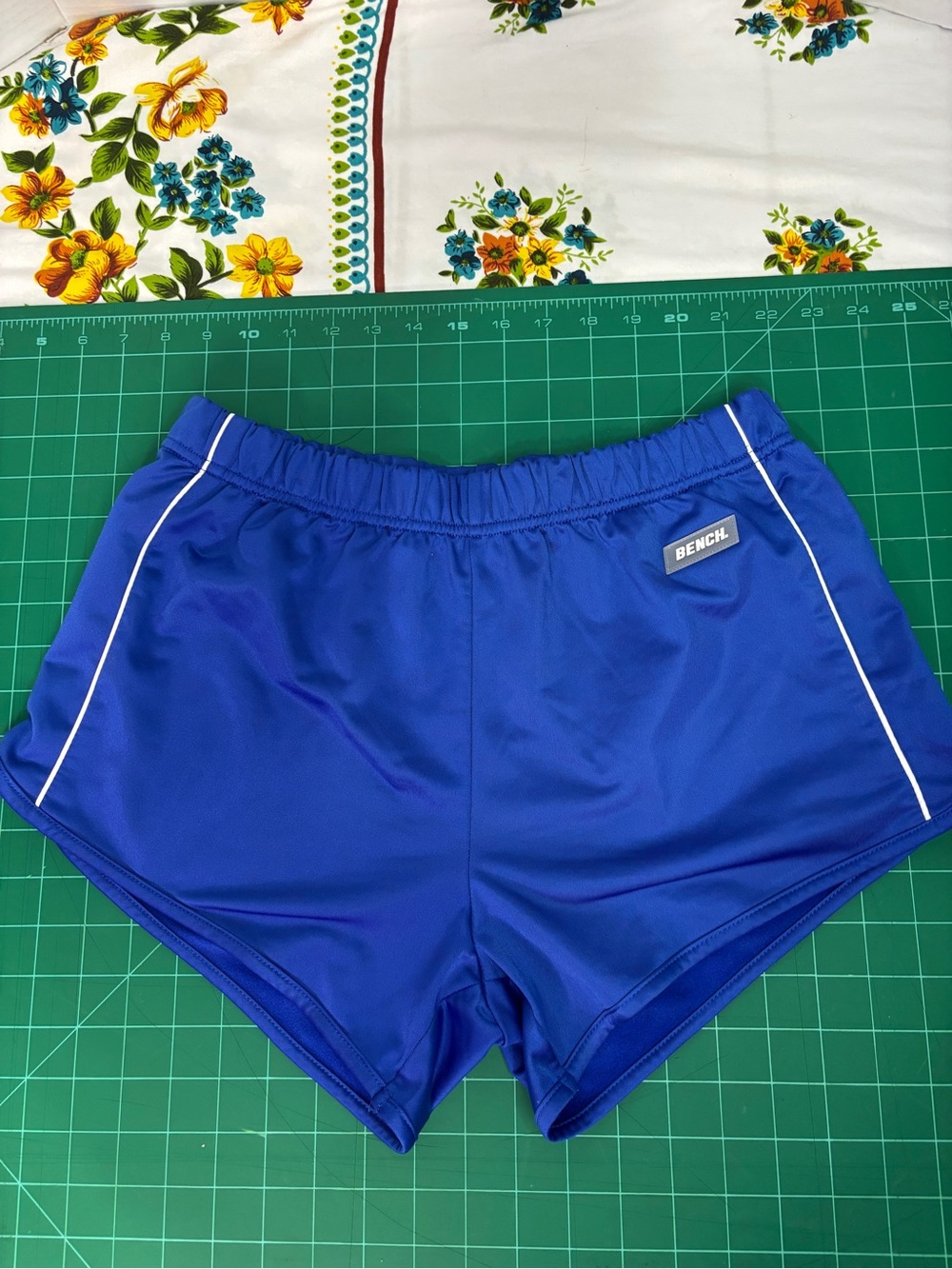 Bench Women’s Blue Athletic Short Shorts Summer Beach Hot Pants